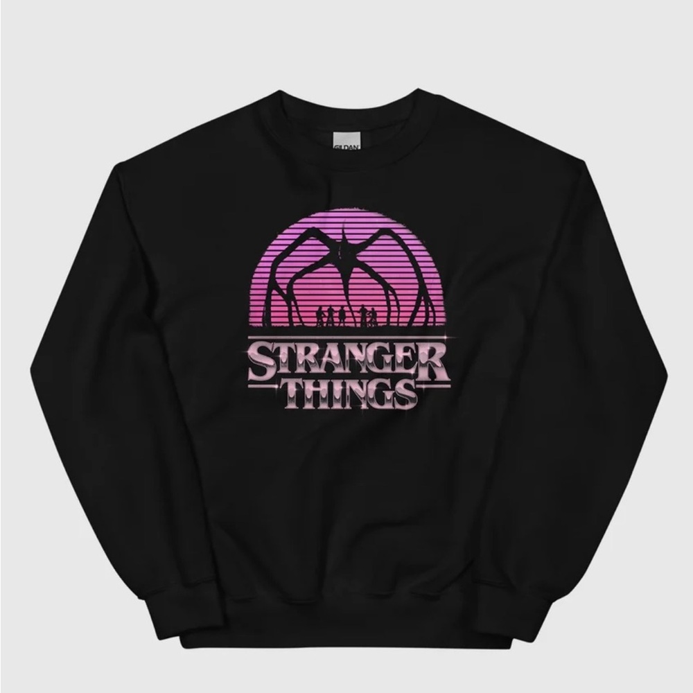 Stranger Things Mind Flayer Crewneck Sweatshirt - Medium